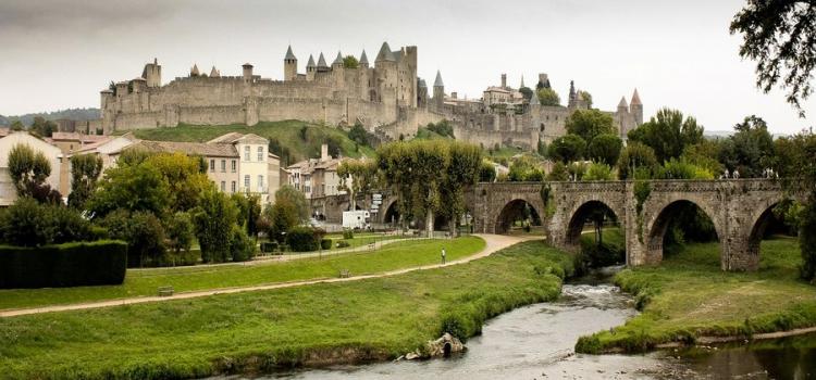 Majestátní hrad Carcassonne