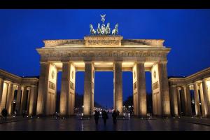 Slavná berlínská Braniborská brána