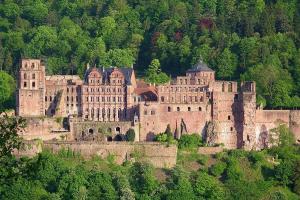 Rozsáhlé šlechtické sídlo v Heidelbergu
